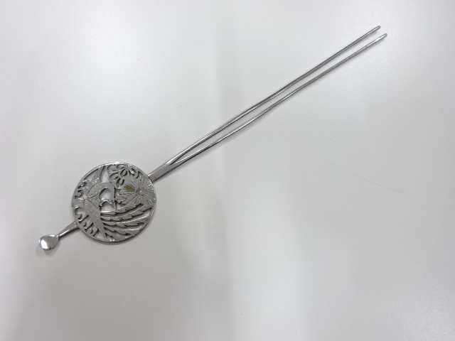 Japanese Kimono / Antique / Hair Accessories Metal